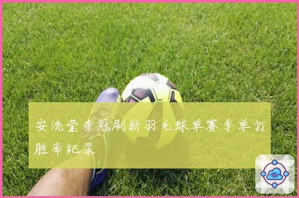 安洗莹夺冠刷新羽毛球单赛季单打胜率纪录